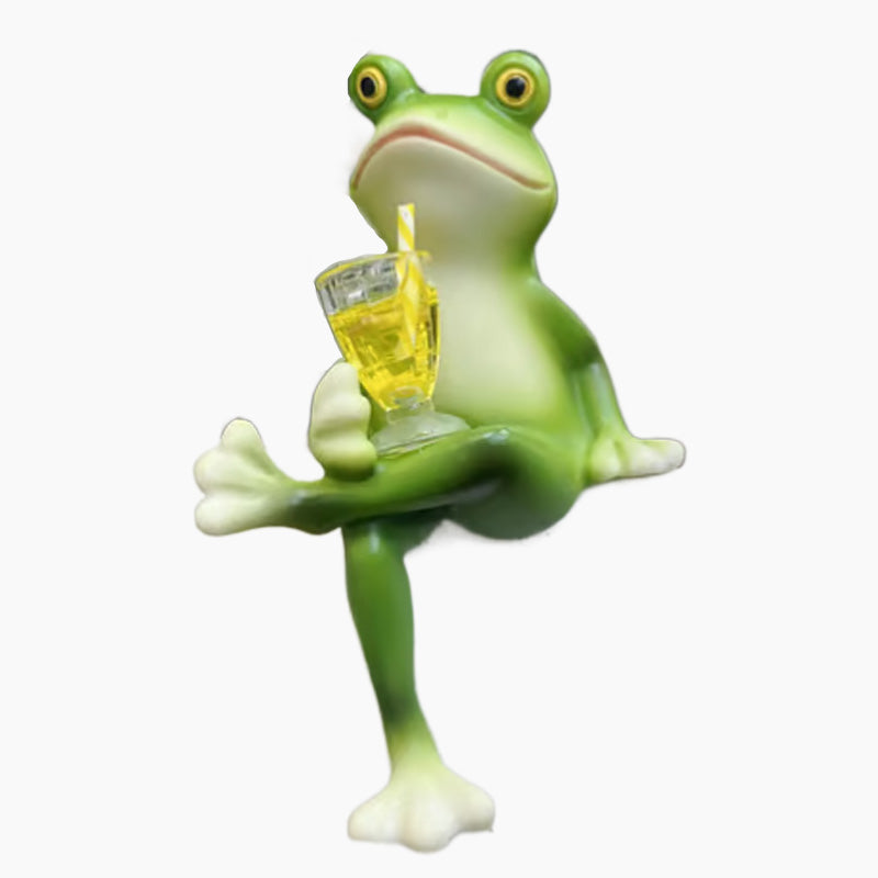 🐸Vente de printemps, 50 % de réduction🍃Décorations de pots de fleurs en forme de grenouille