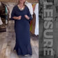 🔥 Robe fendue unie, décontractée, pour femmes🔥