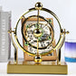 Pendule à mouvement perpétuel en orbite céleste – Décoration rotative créative pour la maison