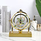 Pendule à mouvement perpétuel en orbite céleste – Décoration rotative créative pour la maison