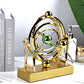Pendule à mouvement perpétuel en orbite céleste – Décoration rotative créative pour la maison