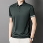 Manches courtes à revers à la mode masculine