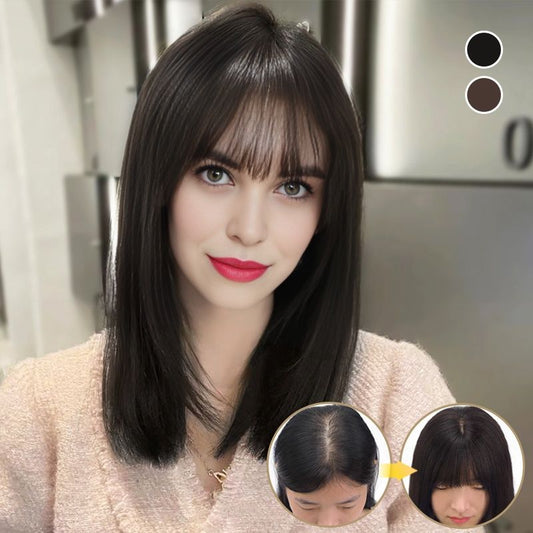 Rend les cheveux immédiatement plus épais🔥Postiche Air Bangs （50% de réduction）