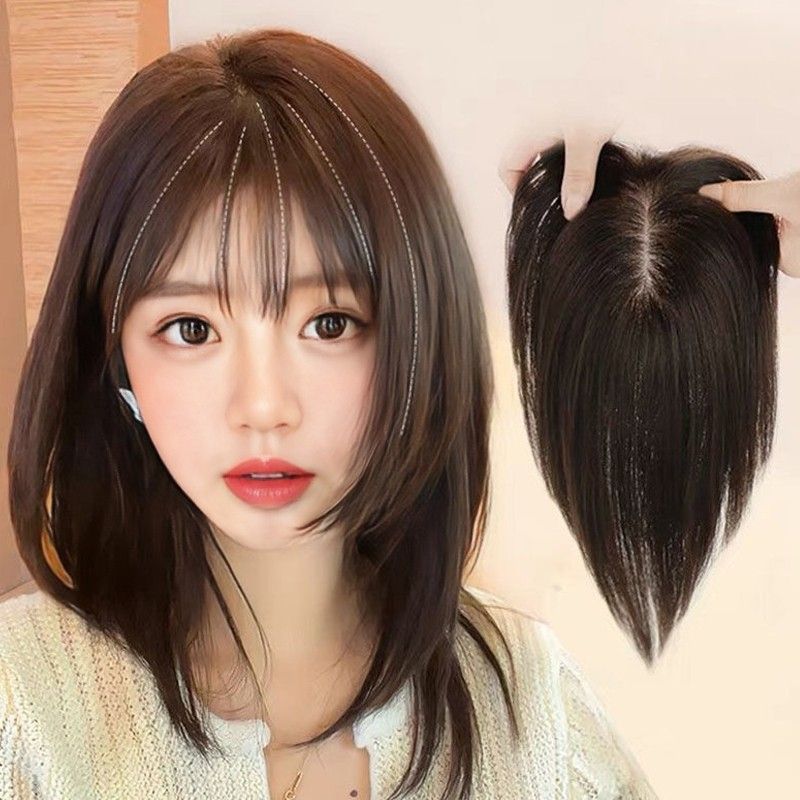 Rend les cheveux immédiatement plus épais🔥Postiche Air Bangs （50% de réduction）