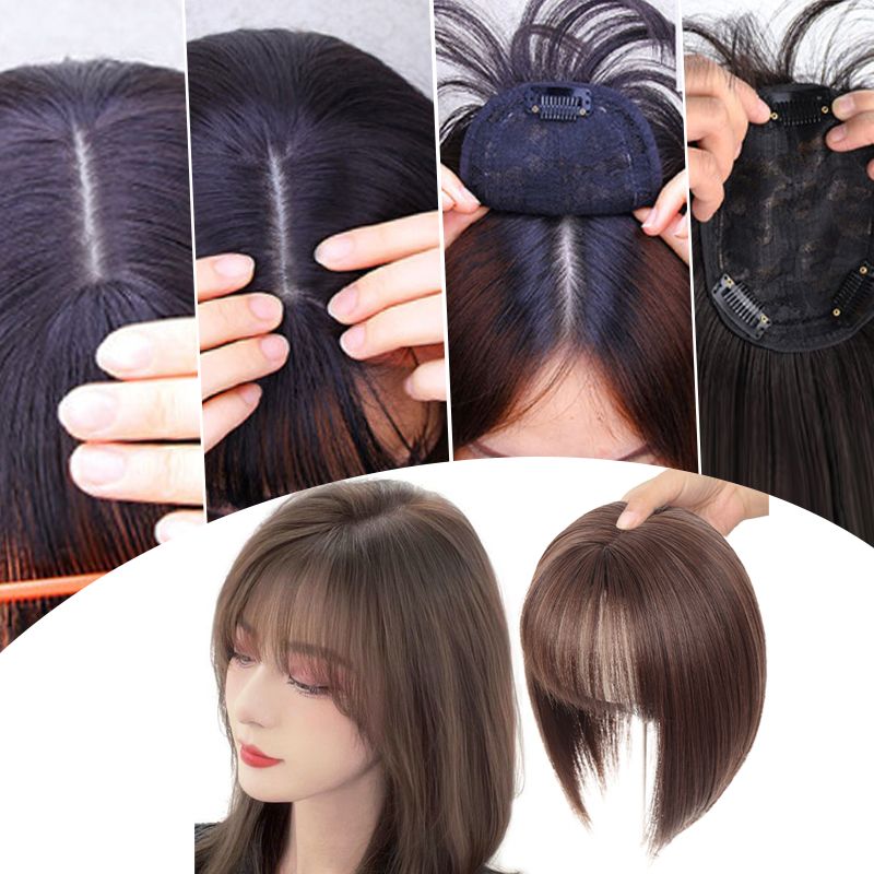 Rend les cheveux immédiatement plus épais🔥Postiche Air Bangs （50% de réduction）