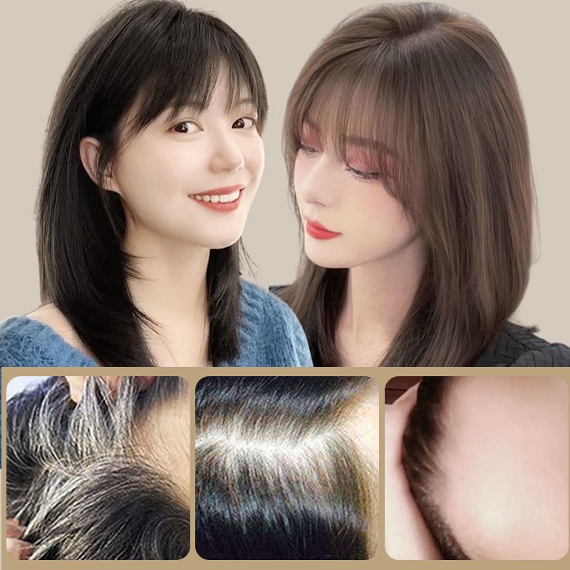 Rend les cheveux immédiatement plus épais🔥Postiche Air Bangs （50% de réduction）