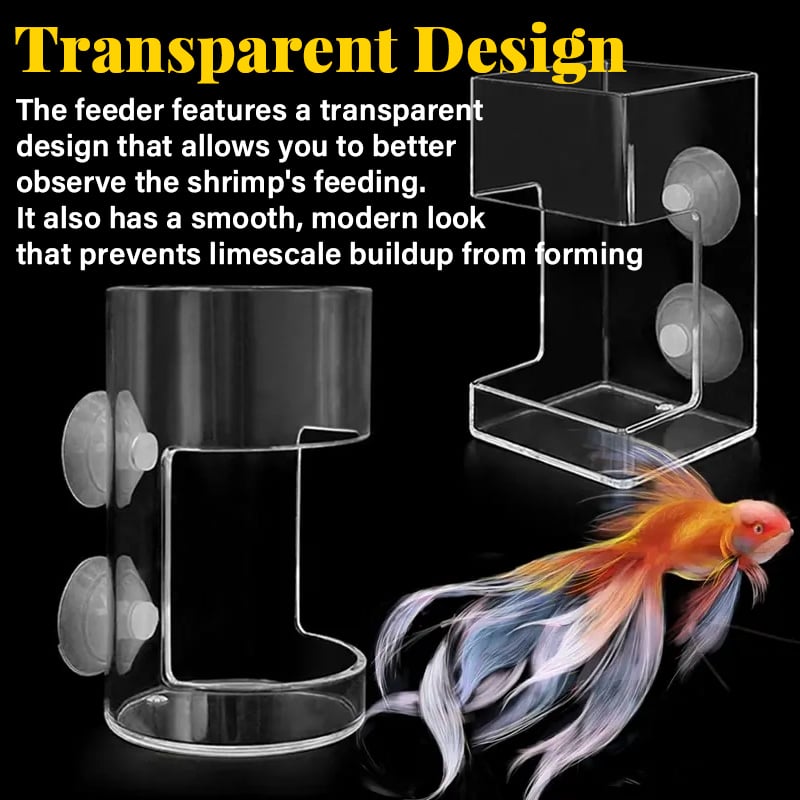 Anneau et plateau d'alimentation pour aquarium！