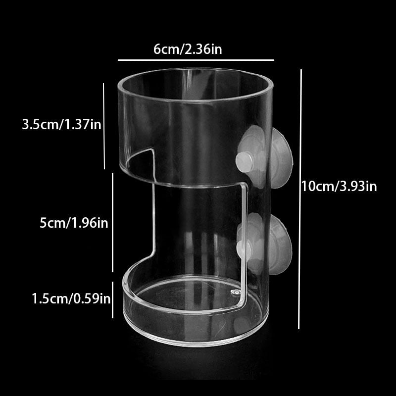 Anneau et plateau d'alimentation pour aquarium！