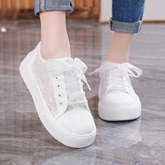 50% de réduction🔥Mocassins à lacets à fleurs respirantes pour femmes