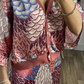 🏆🌸Ensemble deux pièces pour femmes : haut imprimé avec décolleté en V et jupe