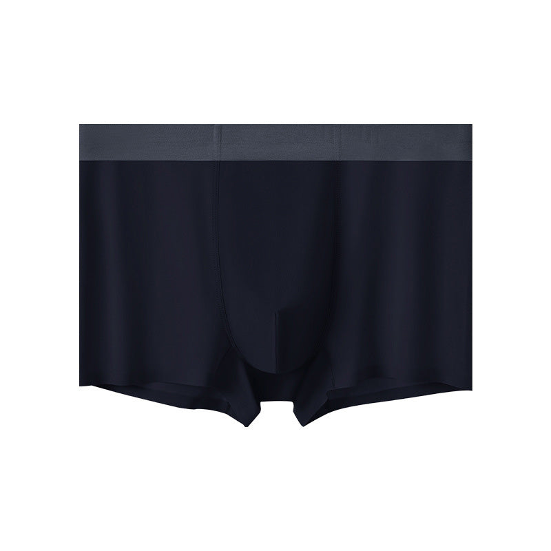 ❄️ Restez au frais toute la journée ! Boxers rafraîchissants pour homme – Tissu Ice Silk pour une respirabilité maximale