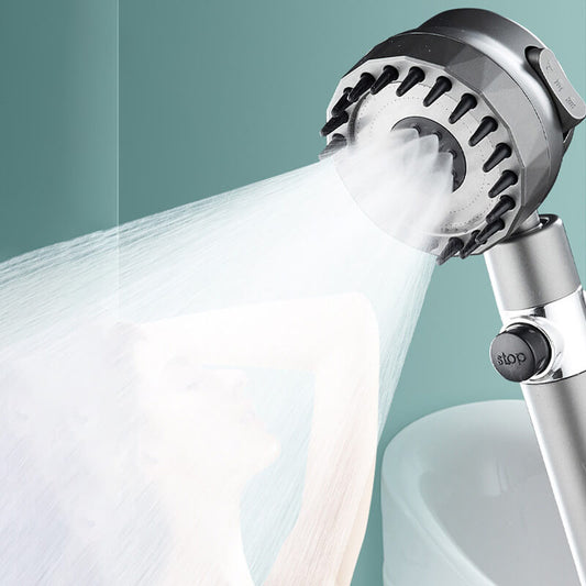 Pomme de douche haute pression avec brosse de massage