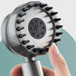 Pomme de douche haute pression avec brosse de massage