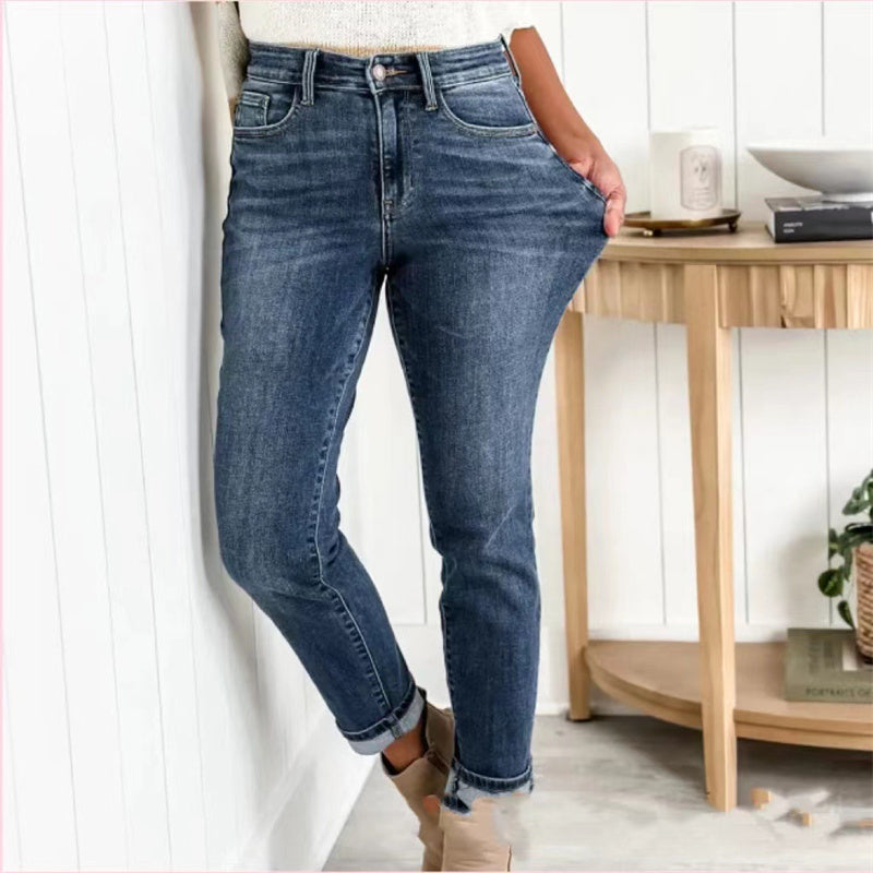 Jeans skinny extensibles pour femmes
