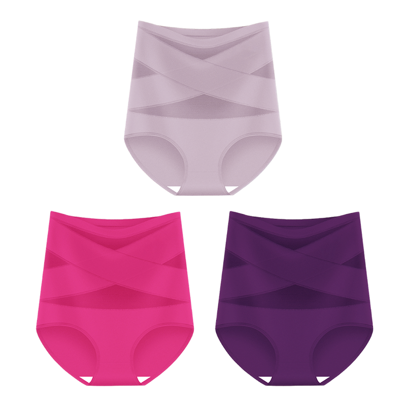 🌟Forme invisible🤱 Sous-vêtements féminins à taille haute avec contrôle du ventre