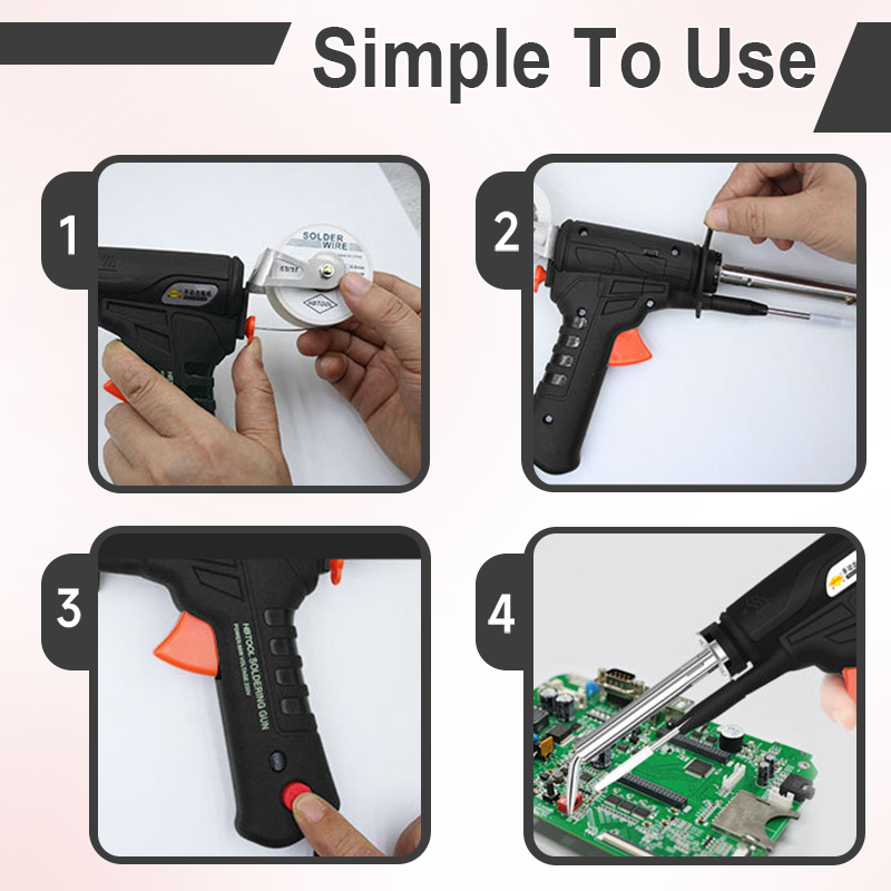 ✨Promotion d'été 50% de réduction pour une durée limitée🏆Ensemble de pistolet de soudure portatif efficace