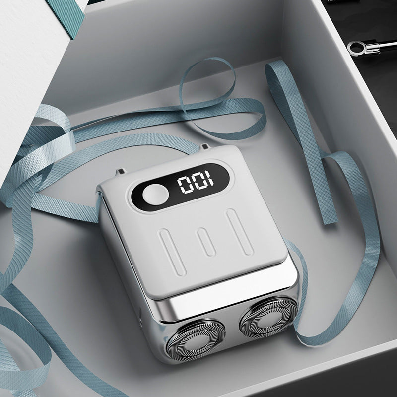🏆🙍‍♂️66% de réduction pour une durée limitée pendant l'événement✨Men's Portable Mini Rotary Electric Shaver