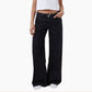 🎀 Pantalon large à taille basse ajustable par un cordon de serrage pour de multiples portés👖