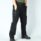 Pantalon cargo long respirant de couleur unie pour hommes