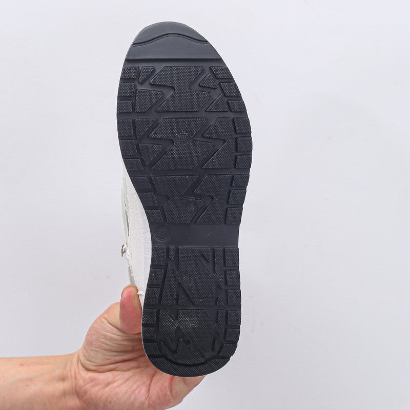 🔥Last day 50% off - Sandales compensées confortables et légères avec fermeture éclair latérale
