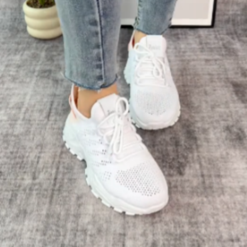 Chaussures de course en maille respirante pour femmes