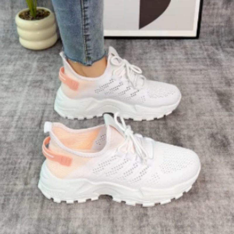 Chaussures de course en maille respirante pour femmes