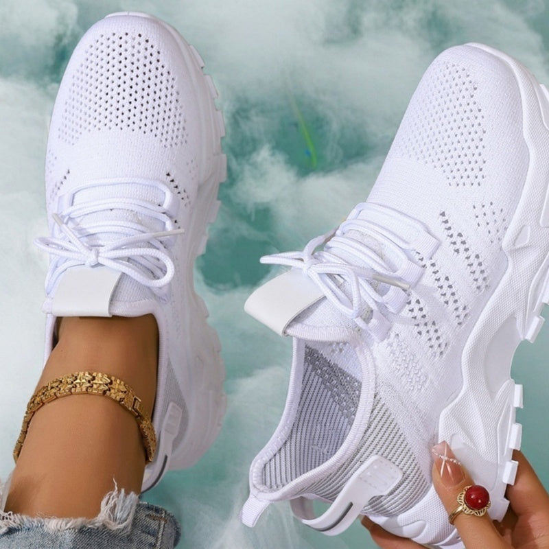 Chaussures de course en maille respirante pour femmes