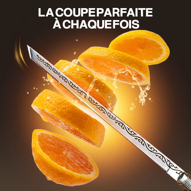 🎁🍎🔪 Couteau à Fruits Portatif Polyvalent d'Extérieur Avec Gaine ✨