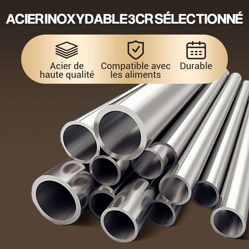 🎁🍎🔪 Couteau à Fruits Portatif Polyvalent d'Extérieur Avec Gaine ✨