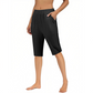 🔥Pantalon capri décontracté pour femme, ample, en coton et lin, respirant🔥
