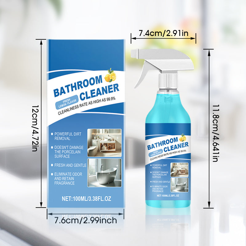 💎50 % DE RÉDUCTION💎Nettoyant Détachant Puissant pour Salle de Bain