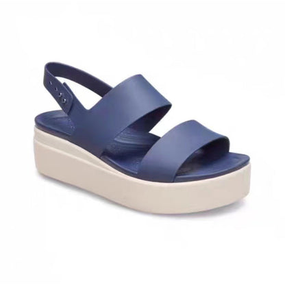 🥿Nouveautés à -50 % !🤍Sandales plates à plateforme confortables pour femme