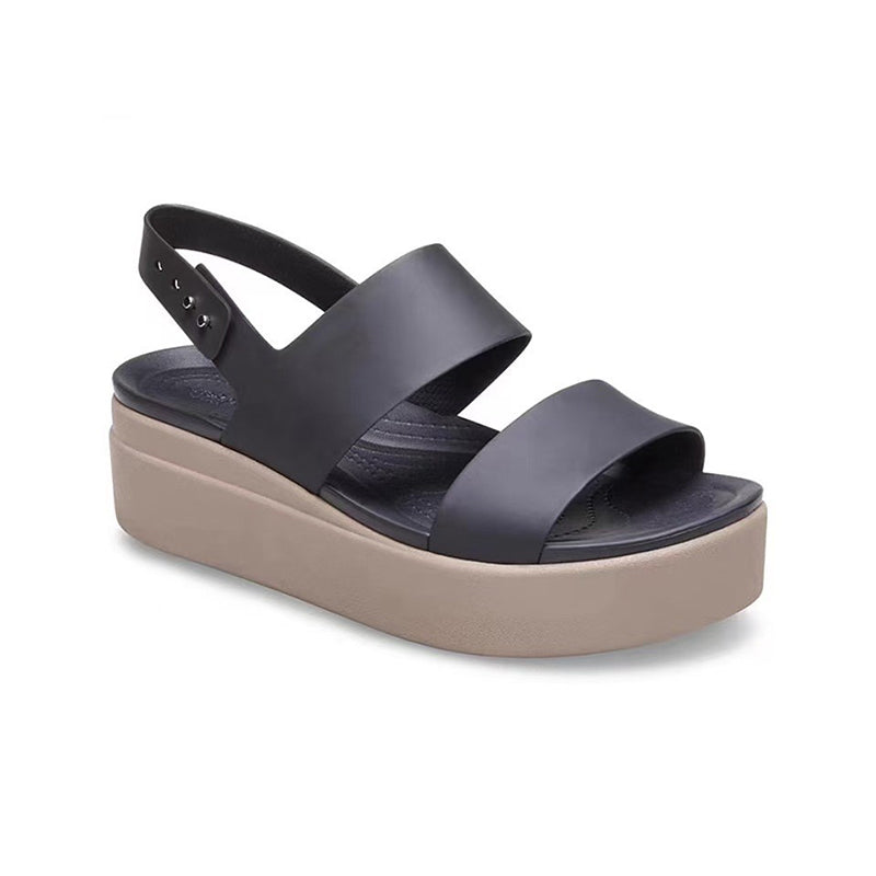 🥿Nouveautés à -50 % !🤍Sandales plates à plateforme confortables pour femme