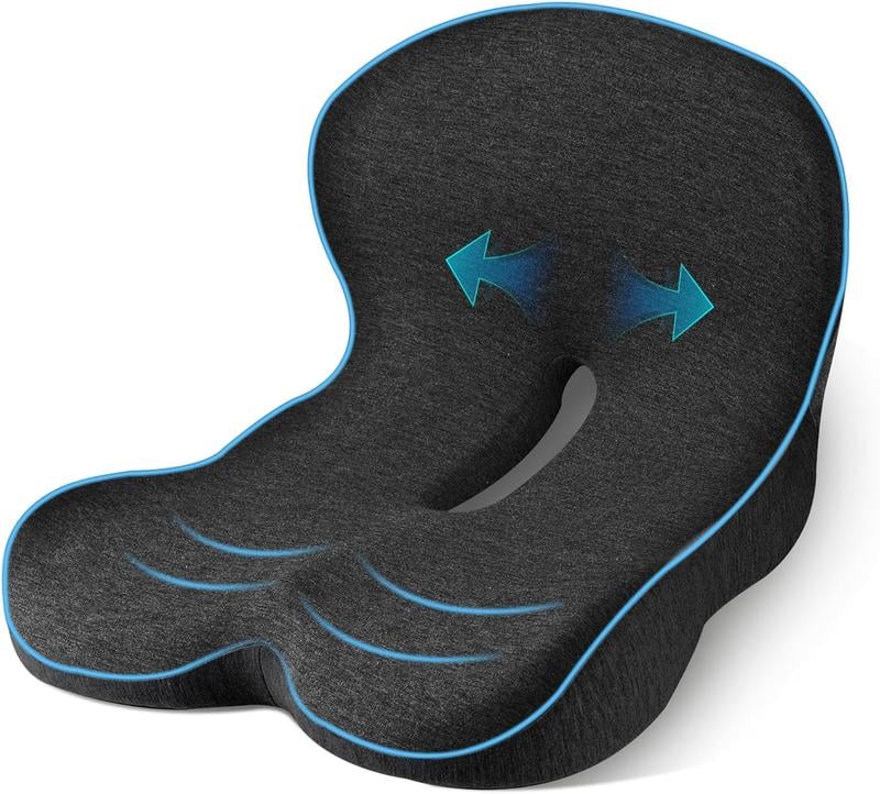 🔥Coussin de siège en mousse à mémoire de forme antidérapant