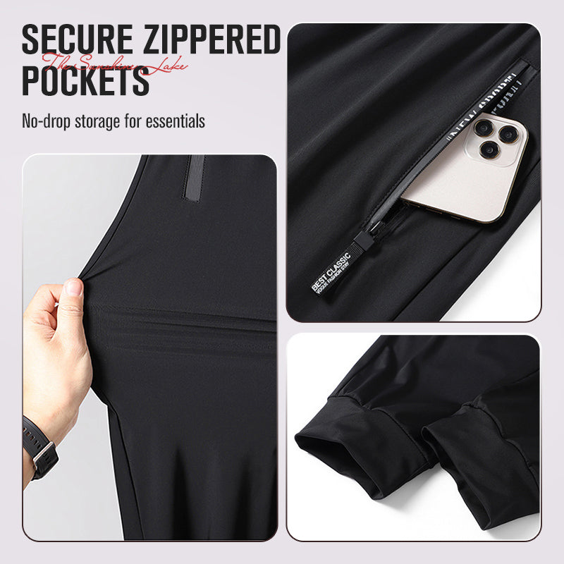 Pantalon de survêtement léger et décontracté à séchage rapide pour hommes