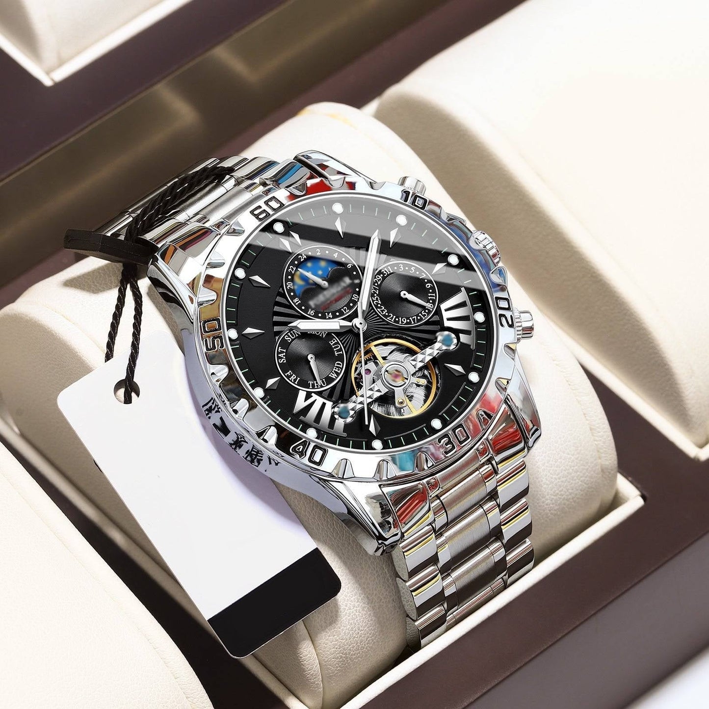 ⌚Livraison gratuite💧Montres mécaniques automatiques étanches - Nouvelle marque suisse