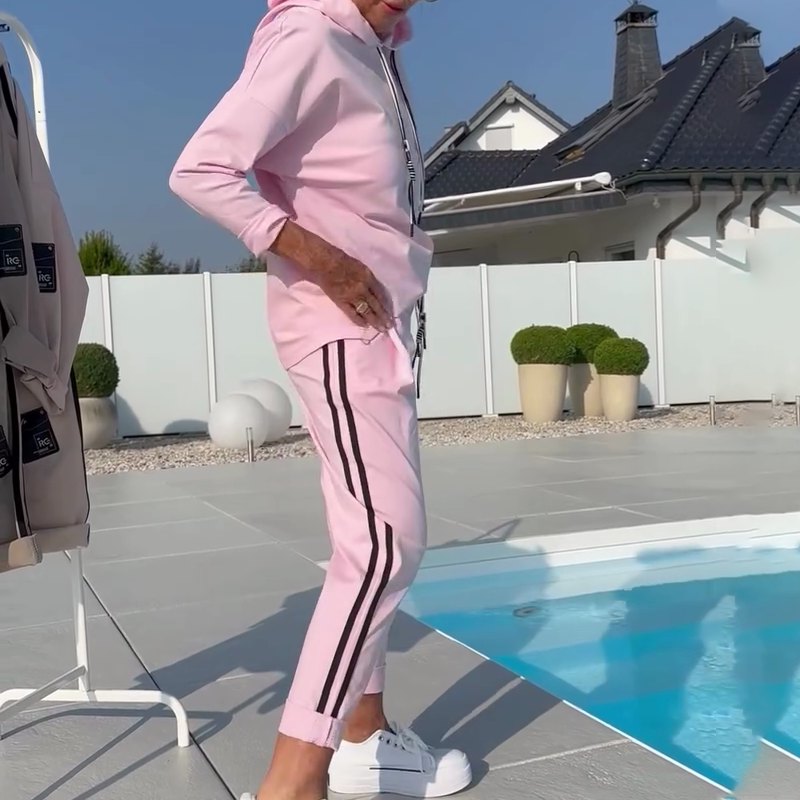 🎁 Hot Sale 61% OFF 🔥Ensemble décontracté 2 pièces à capuche et pantalon de jogging pour femmes