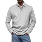 Chemise à col rabattu et manches longues (50 % de réduction)