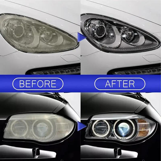 🔥Kit de rénovation et de revêtement de cristallisation pour phares automobiles🚗✨