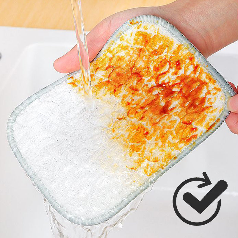 🧽 Torchon en fil métallique double face anti-rayures – Achetez-en 2, obtenez-en 3 GRATUITS ! ✨🧼