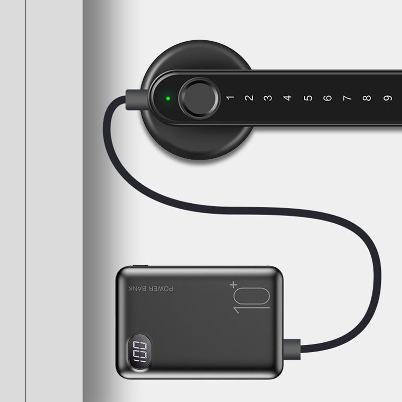 🔐 Poignée de serrure intelligente à empreinte digitale avec contrôle APP Bluetooth – -50 % pour une sécurité connectée ! 📱✨