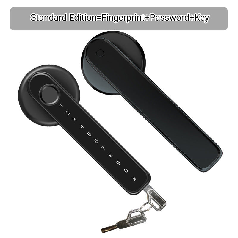 🔐 Poignée de serrure intelligente à empreinte digitale avec contrôle APP Bluetooth – -50 % pour une sécurité connectée ! 📱✨