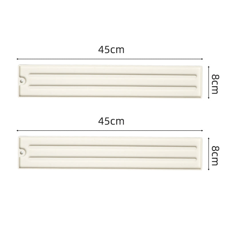Tapis de rangement étroit en silicone pour la cuisine