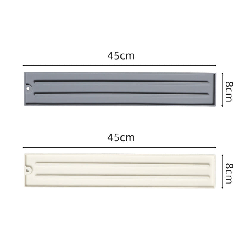 Tapis de rangement étroit en silicone pour la cuisine