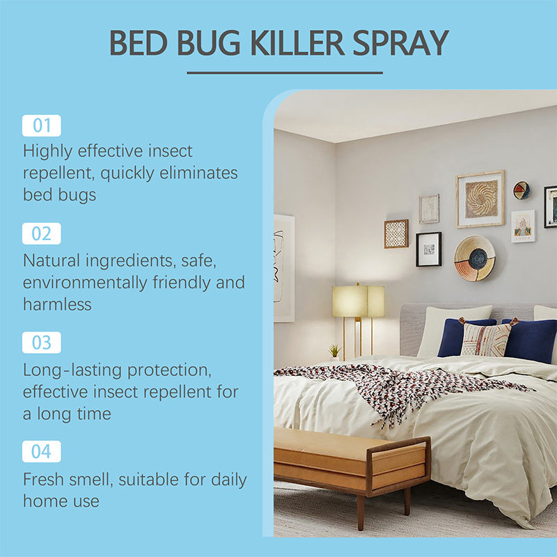 🏆Achetez 3，obtenez 2 GRATUITS💥🐛 Spray Anti-Punaises Puissant🏡