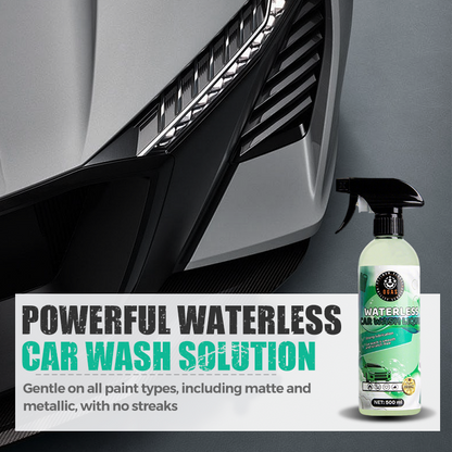 Solution puissante pour le lavage de voiture sans eau