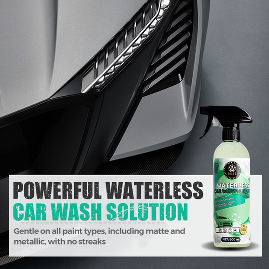 Solution puissante pour le lavage de voiture sans eau