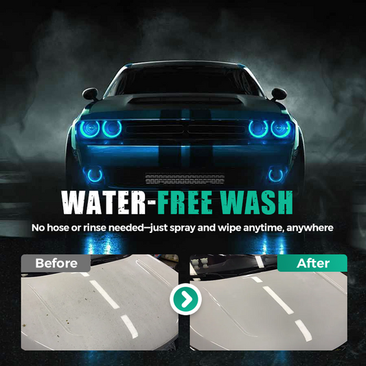 Solution puissante pour le lavage de voiture sans eau
