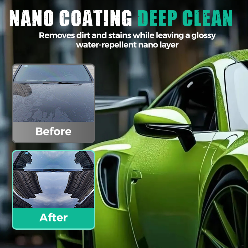 Solution puissante pour le lavage de voiture sans eau