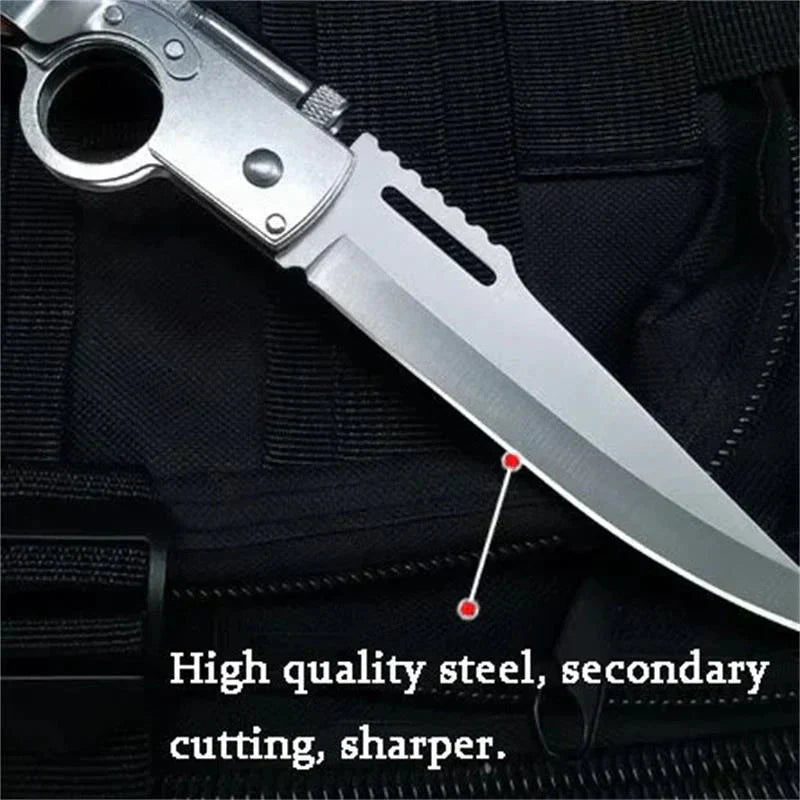 ❄️Offres spéciales hiver 49 % de réduction✨Couteau de poche multifonctionnel AK47 pour les aventures en plein air et l'autodéfense